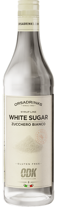 Garrafa Syrup White Sugar